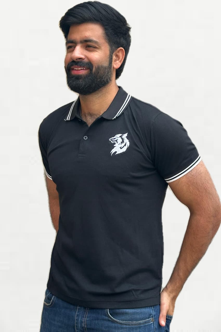 Elite Football Jersey - Black