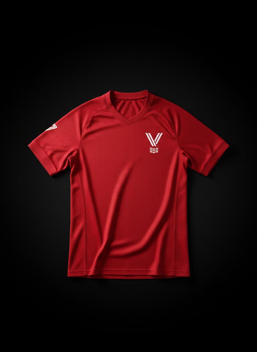 Pro Football Jersey - Red